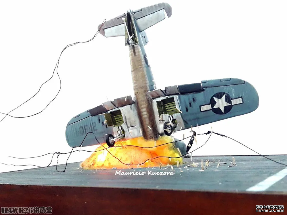 “海盜殘骸”場（chǎng）景模型：生動再現1945年F4U戰（zhàn）鬥機(圖4)