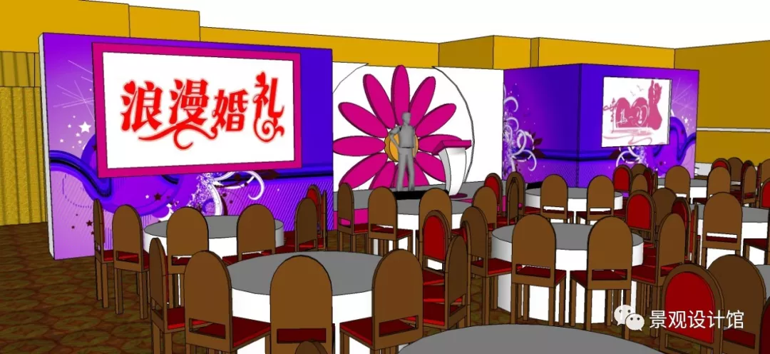 模（mó）型福利文末分享婚禮婚慶道具（jù）場景草圖大師S(圖6)