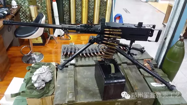 M2勃朗寧（níng）重機槍1:1模型 影（yǐng）視道具 展館收藏，公司(圖7)
