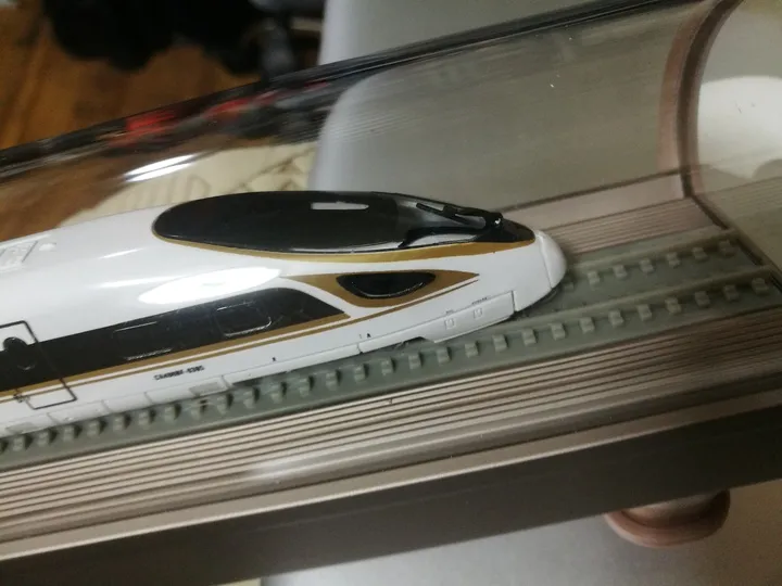 複興號高鐵（tiě）動車仿真合金火車模型CR400BF 1:160鐵路(圖14)