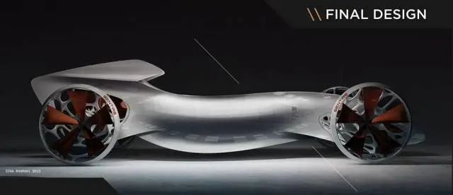 酷到極點！外國學生設計並3D打印出概念（niàn）車（chē）模型(圖1)