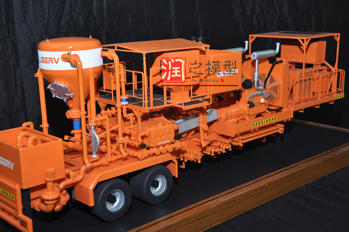 脫車安裝雙泵水泥裝置