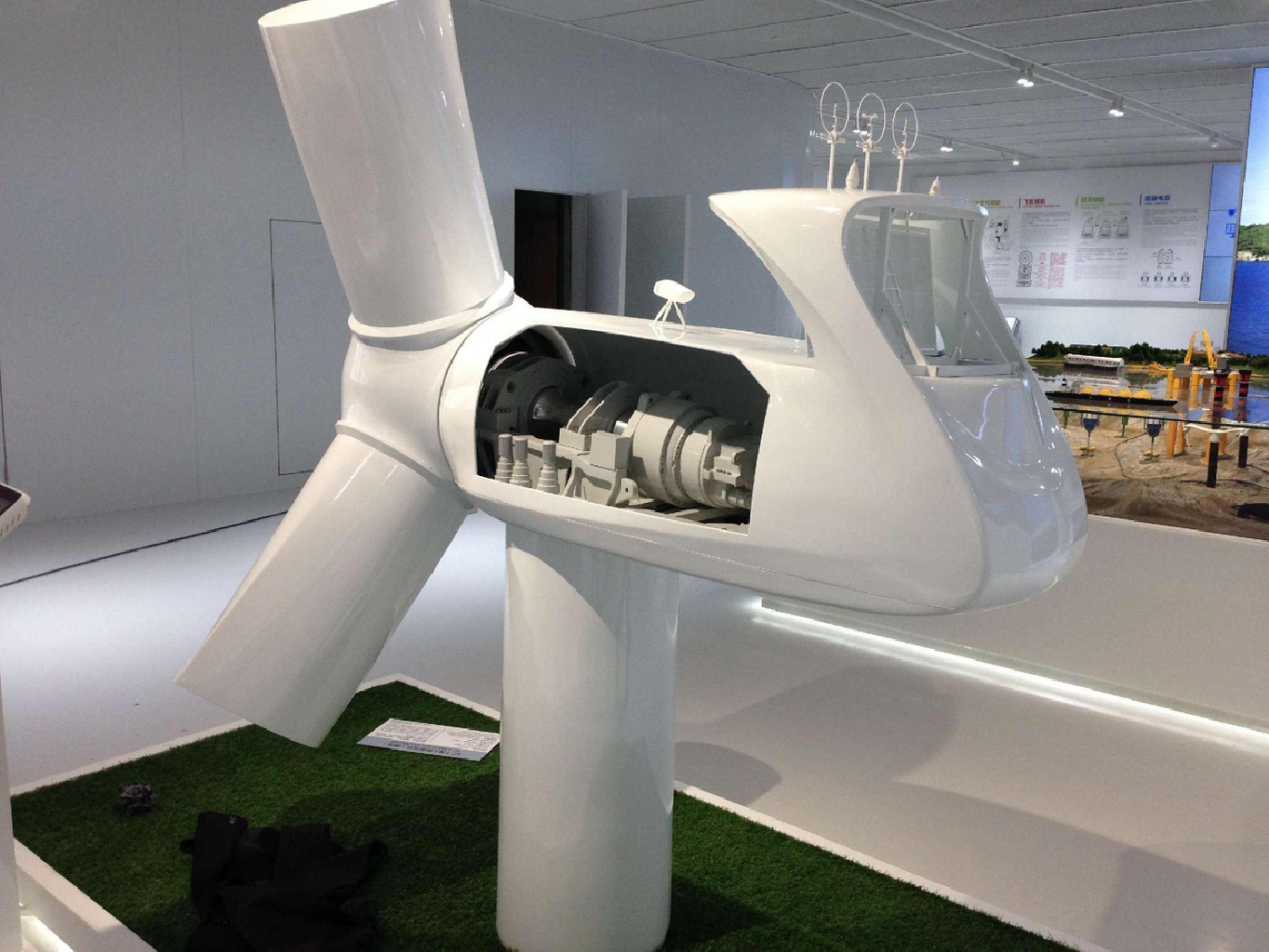 風力發電機模型