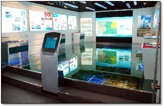 國家電網展廳 電網布控