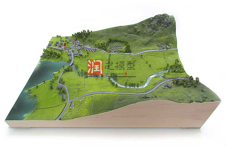  1：500 湖區（qū）國家公園景觀模型（xíng）
