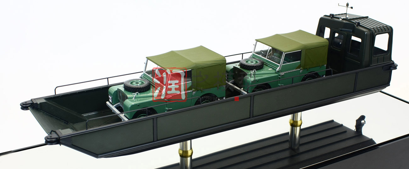 海上卡車平殼高速水船工（gōng）作船模型