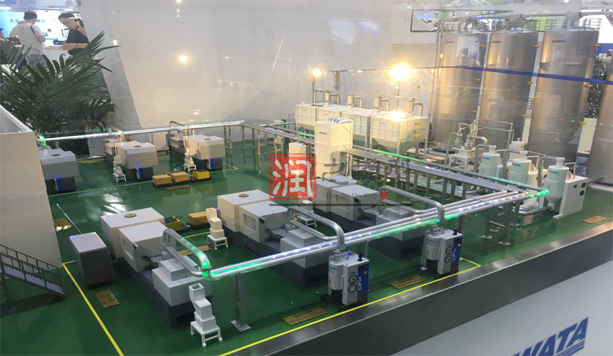 智能化工廠模型