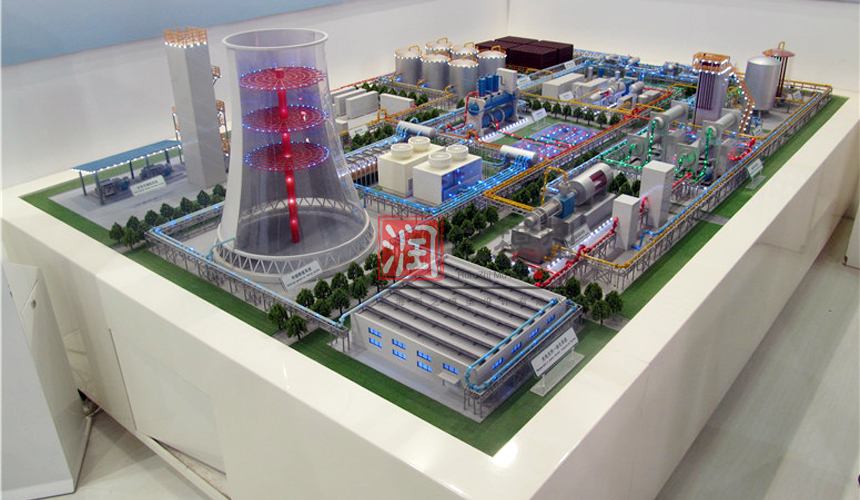 工廠煉化流程模型