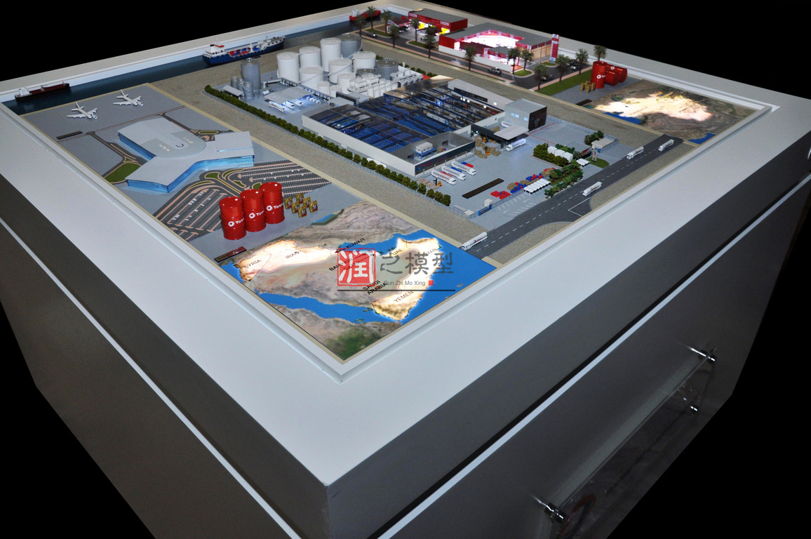 混合（hé）潤滑油總（zǒng）廠模型（xíng）