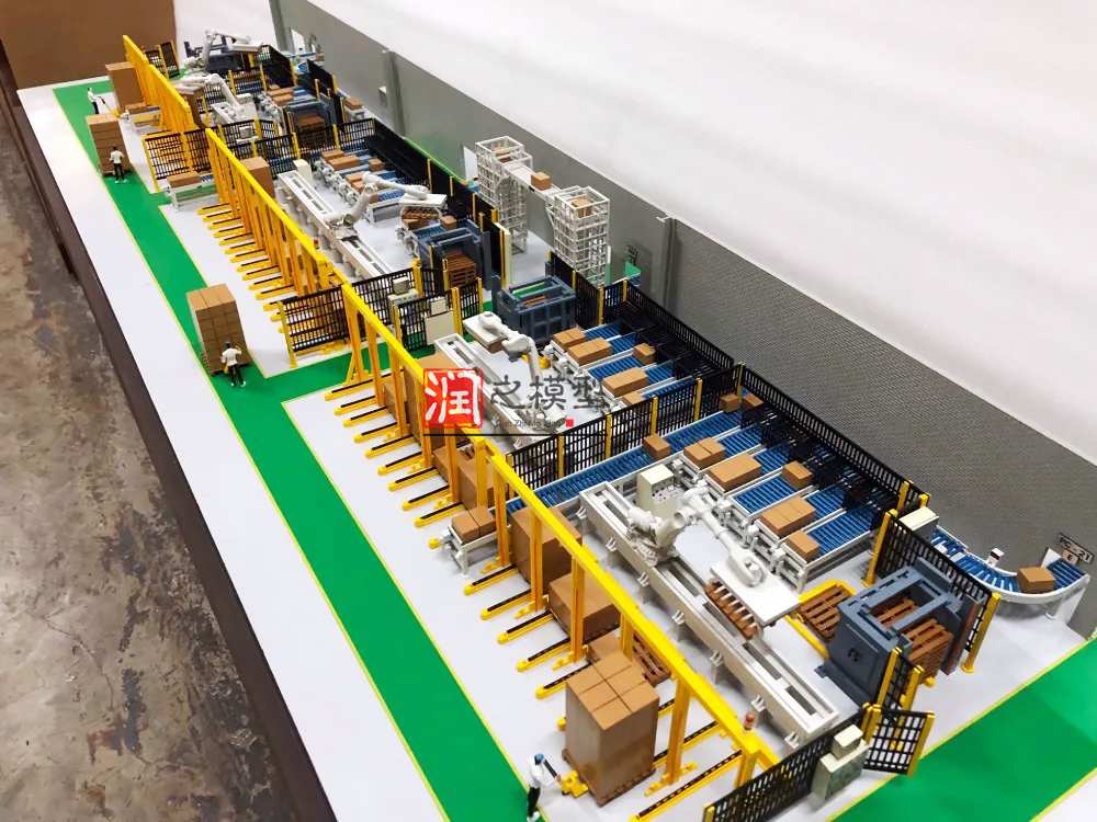 1:40工業流程演示模型